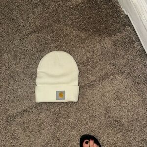 Carhartt Cream Beanie